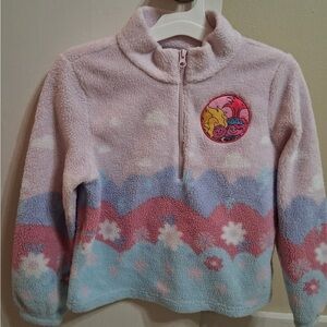 Trolls fleece pullover sweater for kids
